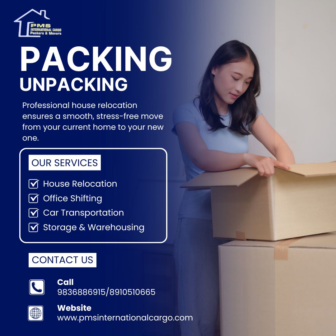 PMS International Cargo Packers & Movers packing